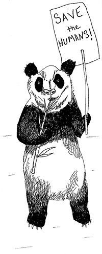 Panda: Save the humans!